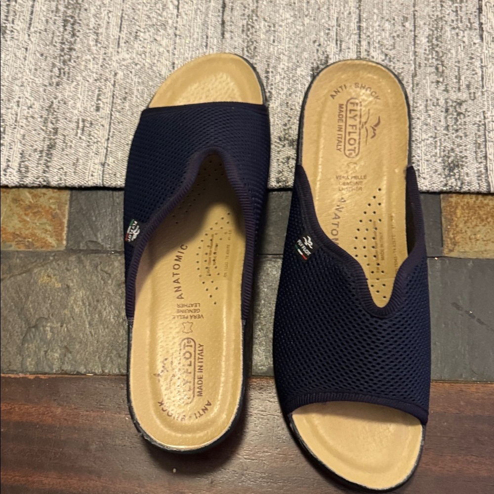 Navy Blue Women Sandals